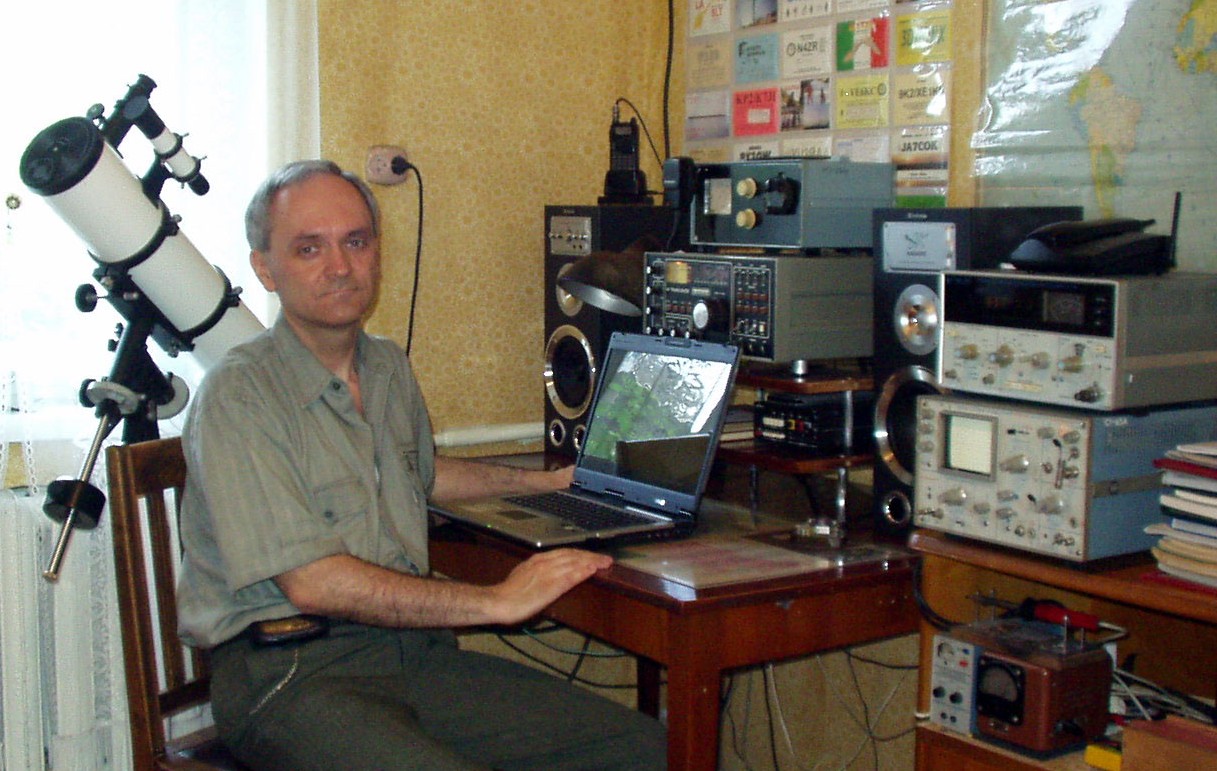UA6AAK, трансивер "Прибой", телескоп "ТАЛ-120М". 2007 г - Фотогалерея ...