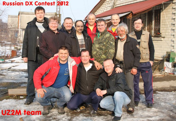 UZ2M Contest team. Russian DX Contest 2012