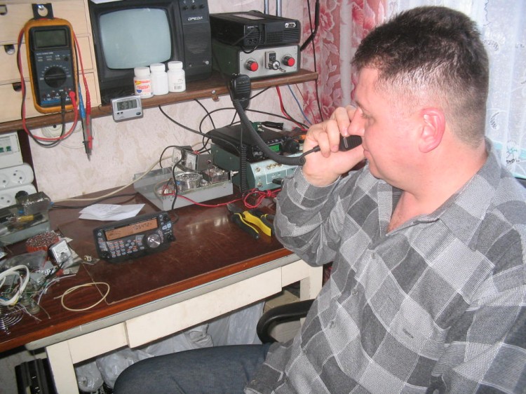 ������ QSO �� TS-480sat