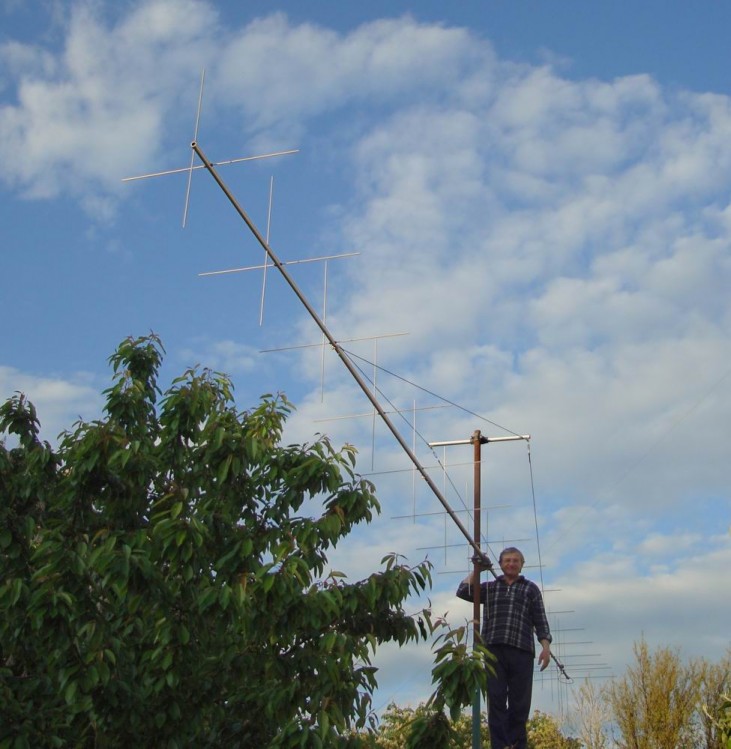  32JXX2 x-pol Yagi 144 MHz