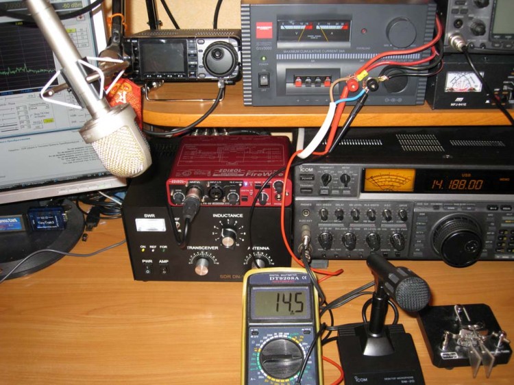 SDR, Edirol FA-66, IC-775DX2, IC-7000