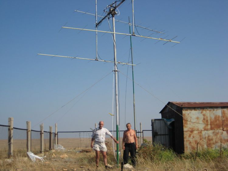 KN65FJ VHF EME DXpedition US8ZAL,UY5HF,UR5ZEW