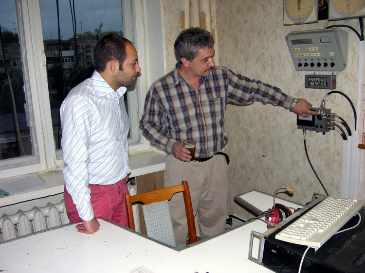 IW0RZY  - Matteo   &amp;   EW8MW-  Vladimir (Club radio station-EW8WA)