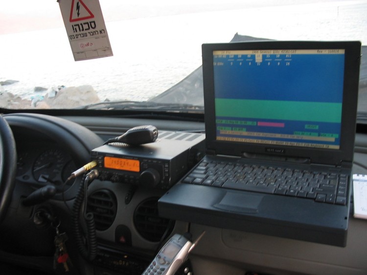 Old setup. TS-50S+ P1-166Mhz