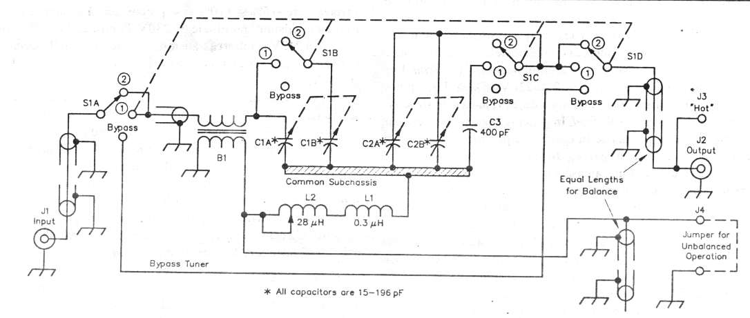 Tuner for HF