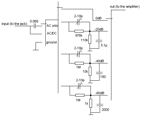 input attenuator schematic diagram
